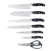 Image 2 of 8Pc Stainless Steel Cutlery Set with Block