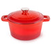 Image 1 of Neo 3Qt Cast Iron Round Covered Dutch Oven, Red