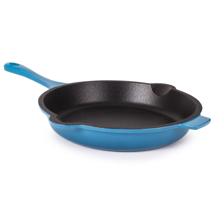 Image 3 of Neo Cast Iron 3Pc Cookware Set, Blue