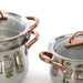 Image 3 of Ouro Gold 11Pc Stainless Steel Cookware Set, Glass Lids