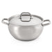 BergHOFF Essentials Belly Shape 18/10 Stainless Steel 9.5" Stockpot with Stainless Steel Lid 5.5Qt. Image1