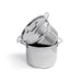 Image 2 of Professional Stainless Steel 10/18 Tri-Ply Pasta Strainer Insert , 9.5"