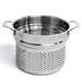 Image 1 of Professional Stainless Steel 10/18 Tri-Ply Pasta Strainer Insert , 9.5"