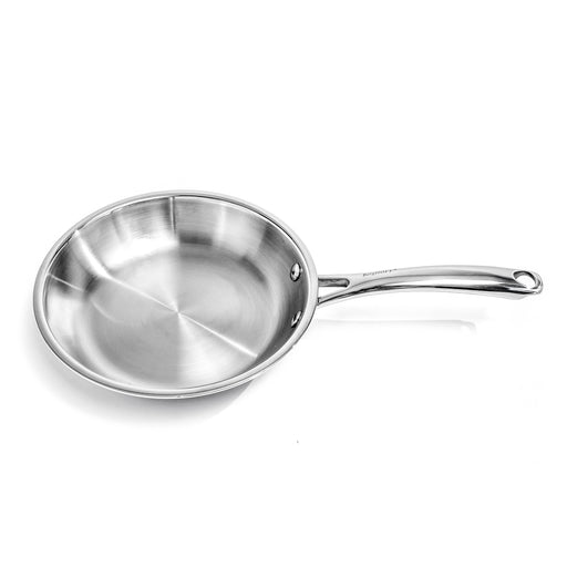 Image 1 of Professional Stainless Steel 10/18 Tri-Ply 8'' Frying Pan