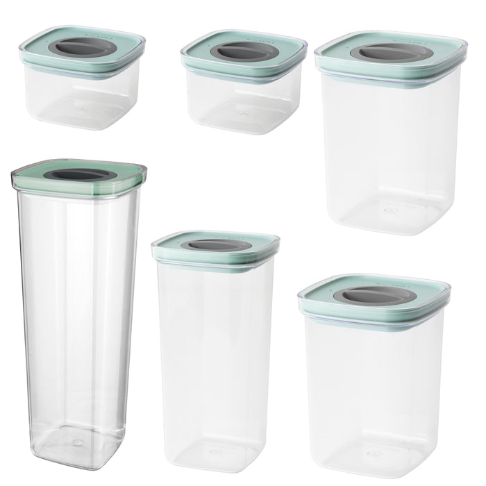 Image 1 of Leo 6Pc Smart Seal Container Set