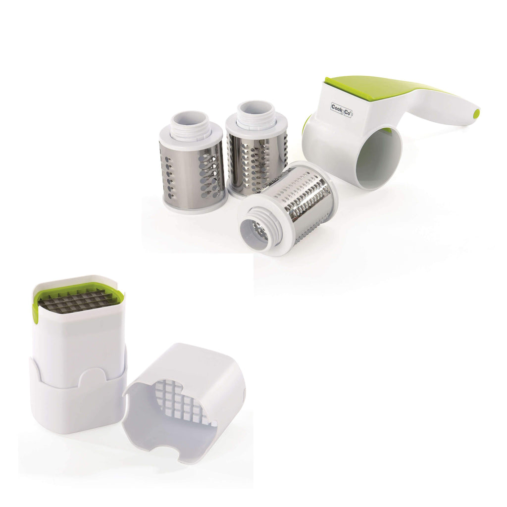 BergHOFF Essentials 5pc French Fry and Rotary Cheese Grater Set