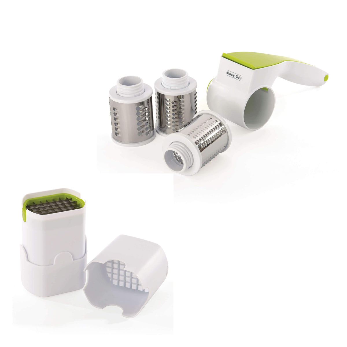 BergHOFF Essentials 5pc French Fry and Rotary Cheese Grater Set