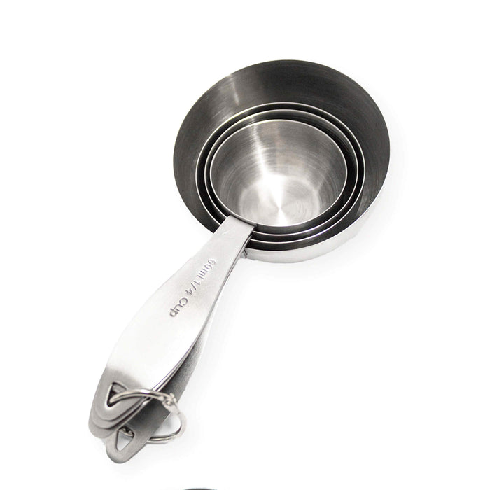 Stainless Steel Batch Baking Measuring Cups, Set of 4