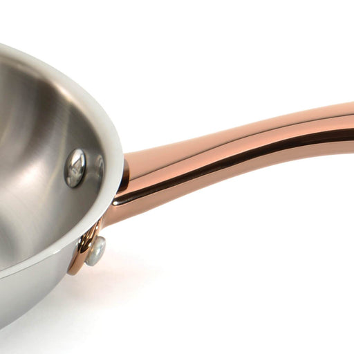 Image 2 of Ouro Gold 18/10 Stainless Steel 6.25" Covered Sauce Pan with Stainless Steel Lid, 2.4 Qt