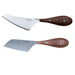 Image 3 of Bamboo 3Pc Rectangle Two-Toned Cutting Board and Aaron Probyn Cheese Knives