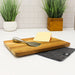 Image 5 of Bamboo 2Pc Wavy Board & Aaron Probyn Cheese Knife Set