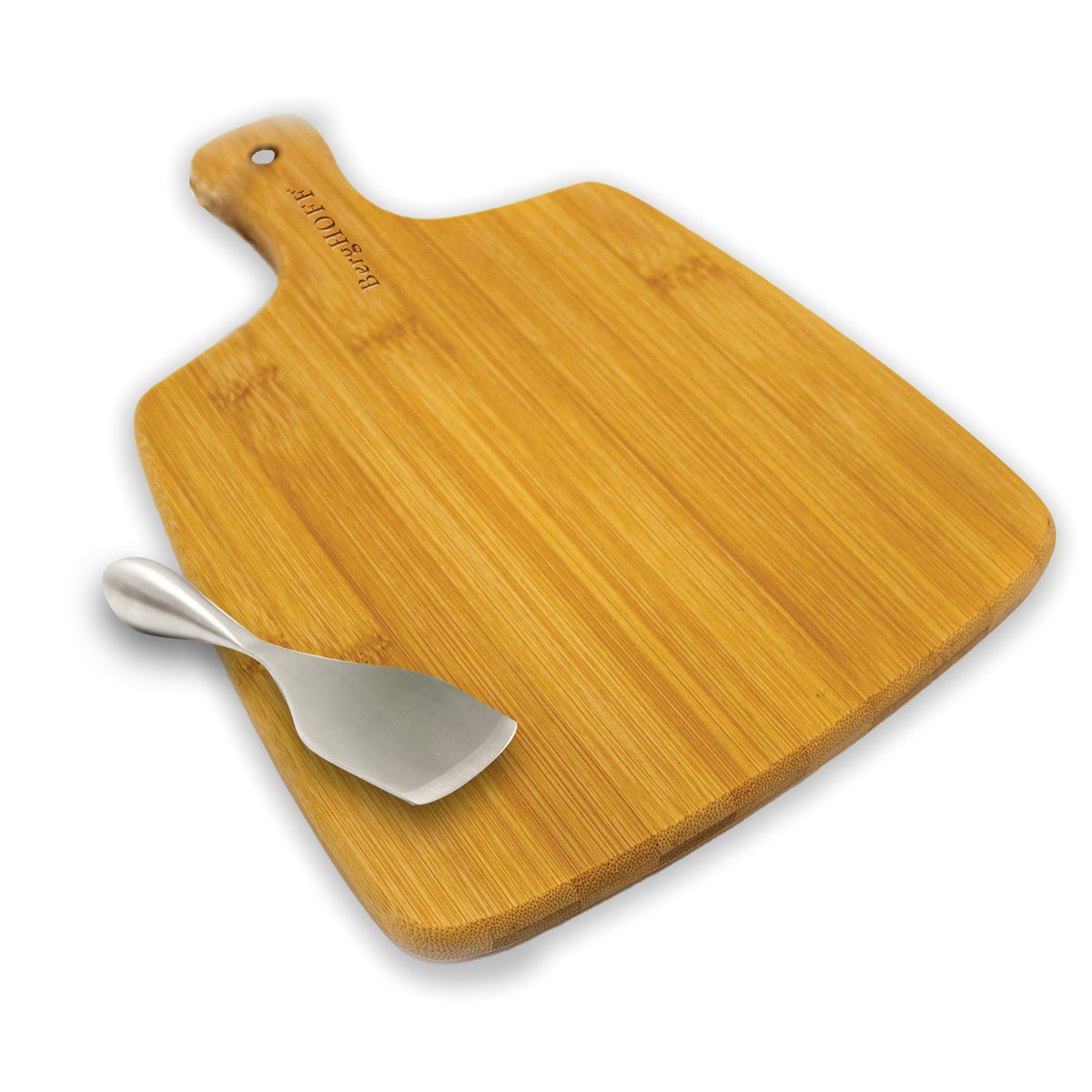 Bamboo 2Pc Paddle Board & Aaron Probyn Cheese Knife Set — BergHOFF