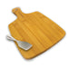 Image 1 of Bamboo 2Pc Paddle Board & Aaron Probyn Cheese Knife Set