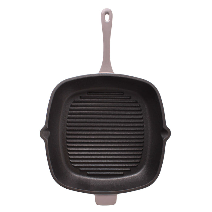 Image 1 of Neo 11" Cast Iron Square Grill Pan, Oyster