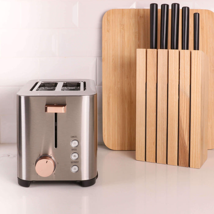 Image 5 of Ouro Gold 2 Slice Stainless Steel Toaster 850W