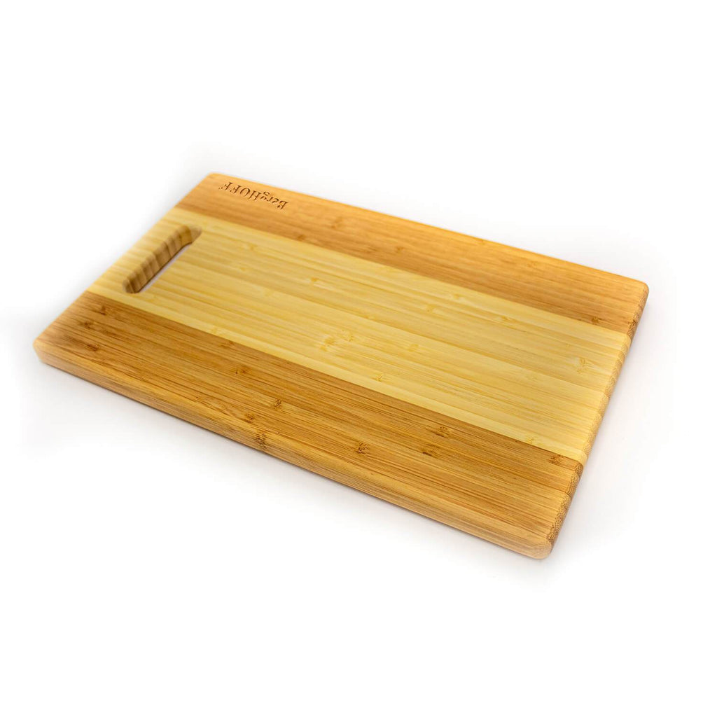 BergHOFF Bamboo Cutting Board Set with 4 multi-colored flexible cuttin
