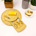 Image 1 of Bamboo Multi-Level Cheese Board Set, with 3 Tools