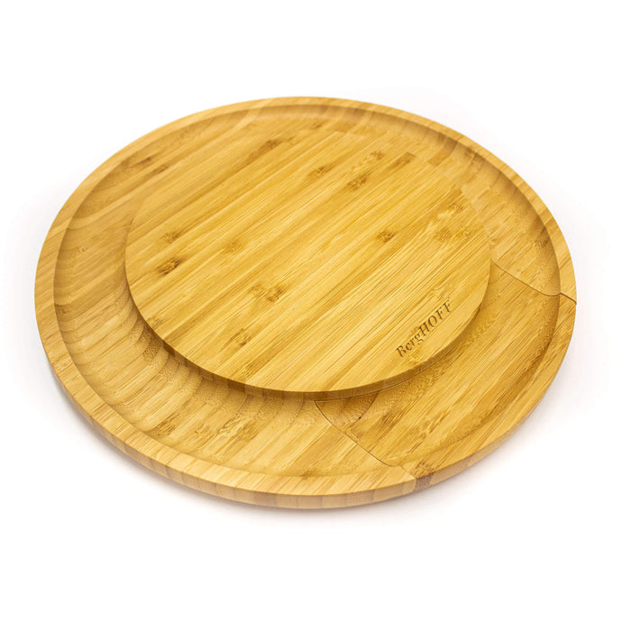 Image 5 of Bamboo Multi-Level Cheese Board Set, with 3 Tools