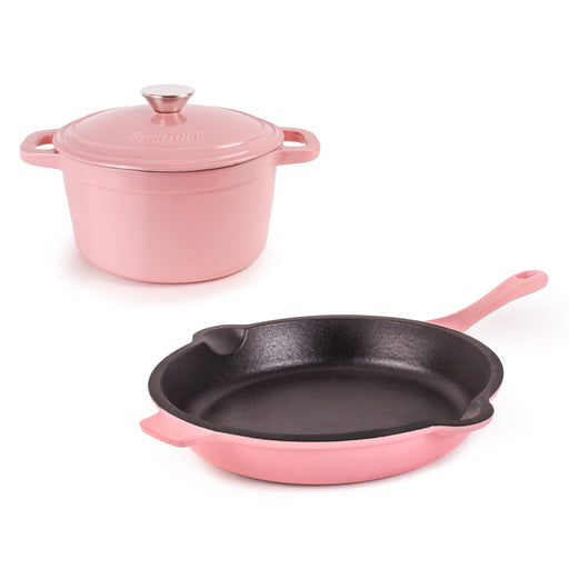 Image 1 of Neo Cast Iron 3Pc Cookware Set, Pink