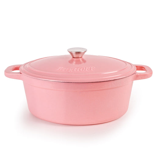 Image 2 of Neo 5Pc Cast Iron Cookware Set, Pink