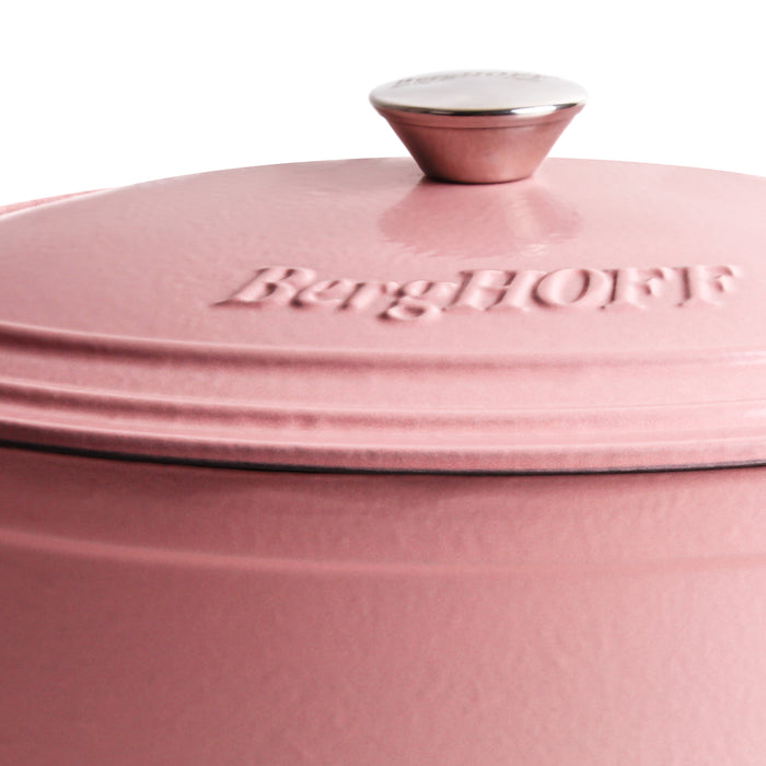 Berghoff Neo 4pc Cast Iron Cookware Set, 5qt. & 8qt. Oval Dutch Ovens,  Matching Lids, Pink : Target