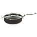Image 6 of BergHOFF Essentials Non-stick Hard Anodized 11" Deep Skillet 4.3qt. With Glass Lid, Black