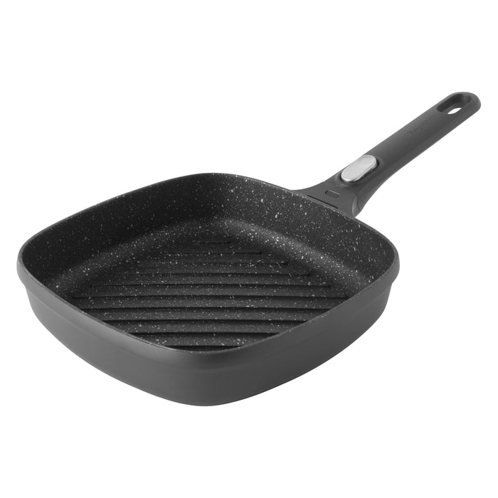 Image 4 of GEM 9Pc Nonstick Cookware Set, Black