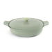 Image 1 of Ron 11" Cast Iron Covered Deep Skillet 3.5Qt, Green
