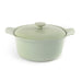 Image 1 of Ron 10"  Cast Iron Covered Stockpot 4.4Qt, Green