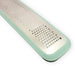 Image 3 of LEO Sharp Stainless Steel Blade Zester Rasp Grater 12" with Protective Sleeve, Green & Gray