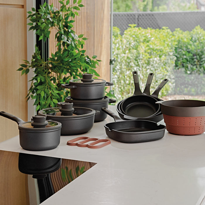 Image 4 of Stone 10.25" Non-stick Grill Pan, 2.2 Qt