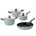 BergHOFF Sage Non-stick Aluminum 7Pc Cookware Set With Glass Lid Image1