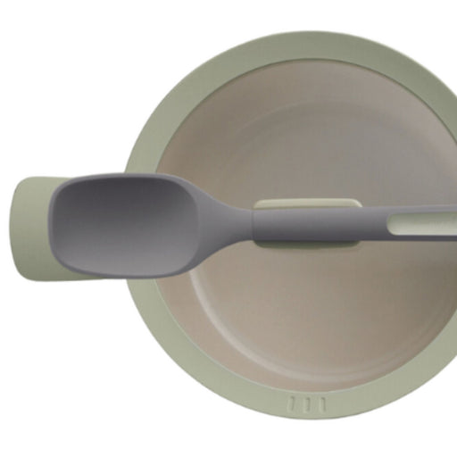 Image 2 of LEO Non-stick Recycled Aluminum Sauté Pan (Long Handle) 10.25", 3.1qt. With Glass Lid, Balance, Sage