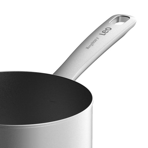 Image 2 of LEO Recycled 18/10 Stainless Steel Saucepan 6.25", 1.7qt., Graphite