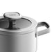 Image 2 of LEO Recycled 18/10 Stainless Steel Stockpot 6.25", 1.7qt. With Glass Lid, Graphite