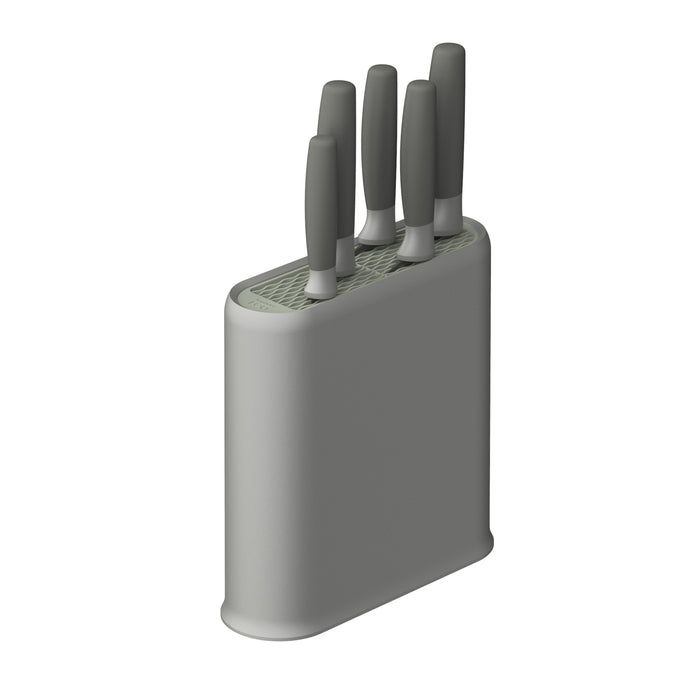 BergHOFF Balance Non-stick Stainless Steel 6Pc Knife Block Set, Green Image1