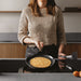 Image 4 of LEO Non-stick Recycled Aluminum Pancake Pan 10.25", Graphite