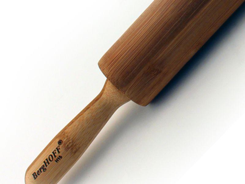 Image 2 of Bamboo Rolling Pin & Garlic Bowl 2pc