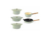 Image 1 of Ron 8pc Cast Iron Cookware Set, Green
