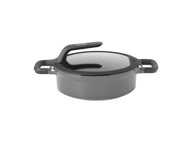 Image 1 of GEM 9.5" Stay-Cool Two-Handled Sauté Pan, Grey