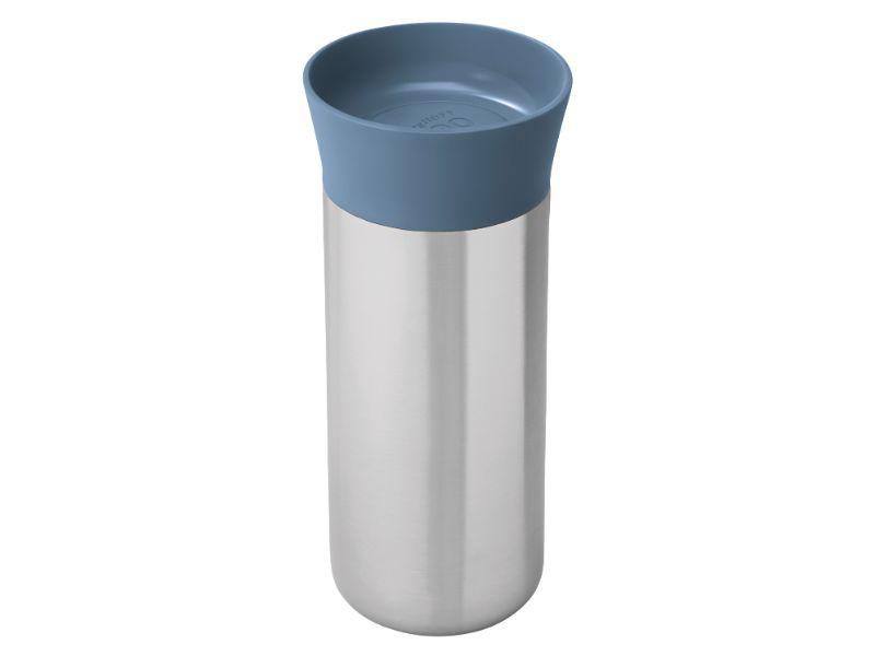 Image 1 of Leo 11.2oz 18/10 Stainless Steel Thermal Mug, Blue