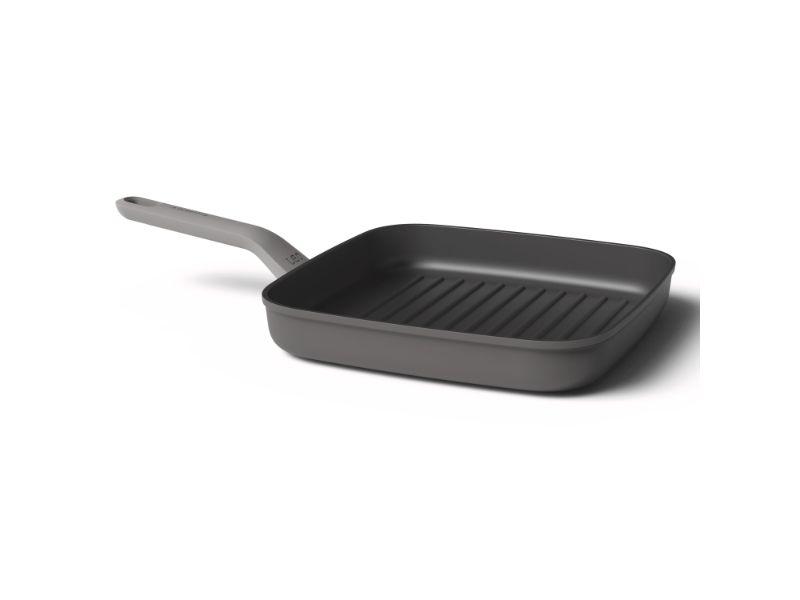 Image 1 of Leo 10" Non-Stick Grill Pan, Grey