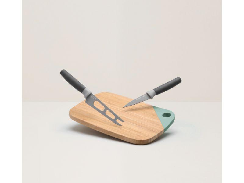 Image 3 of Leo 3pc Cutting Board and Knife Set