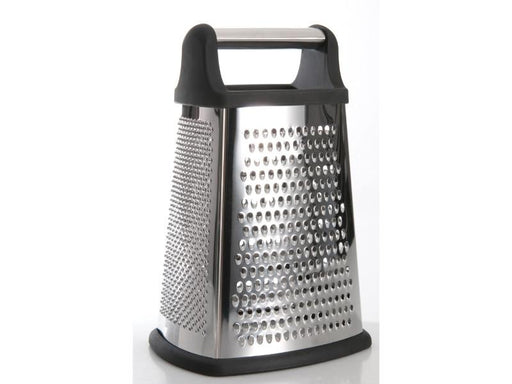 Image 2 of Essentials 10" Stainless Steel 4-Sided Grater with handle