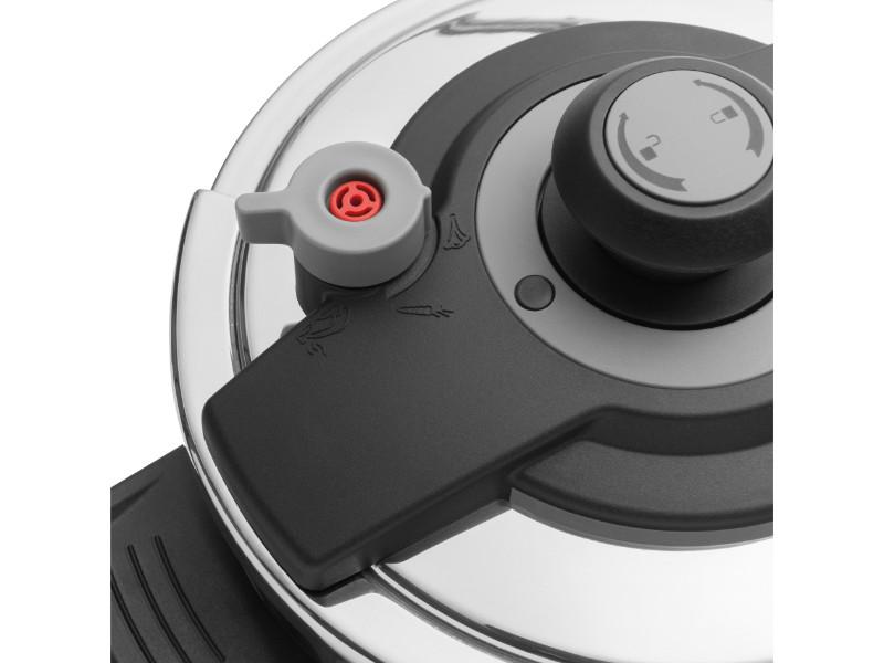 Image 5 of Vita 4Pc Stainless Steel Pressure Cooker Set 7.4Qt & 4.2Qt