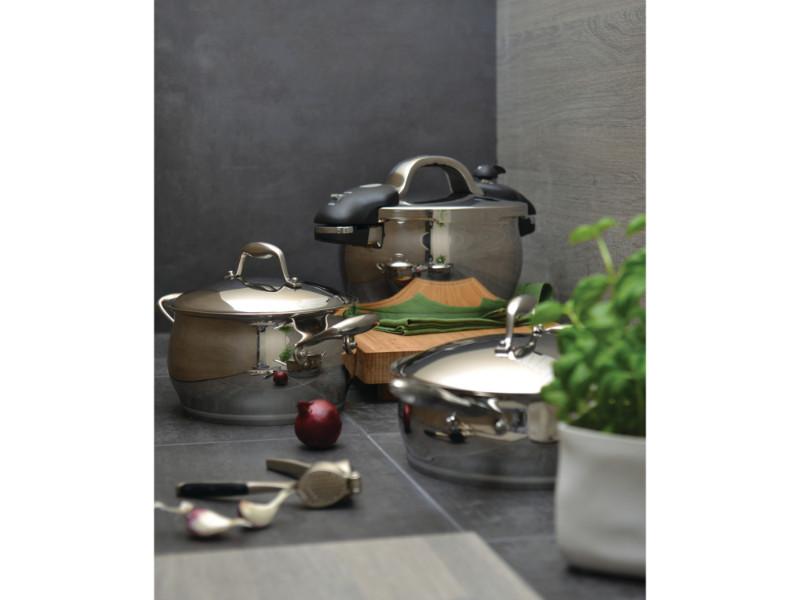 Image 4 of Zeno 7Qt Stainless Steel Covered Stockpot