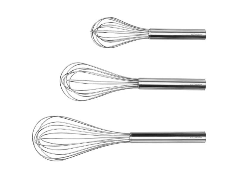 Image 1 of Studio 3Pc Stainless Steel Whisk Set