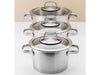 Image 2 of Manhattan 10Pc Stainless Steel Cookware Set