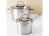 Image 3 of Manhattan 10Pc Stainless Steel Cookware Set