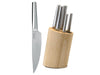 Image 1 of Essentials Eclipse 6 Pieces Knife block Hollow Handle